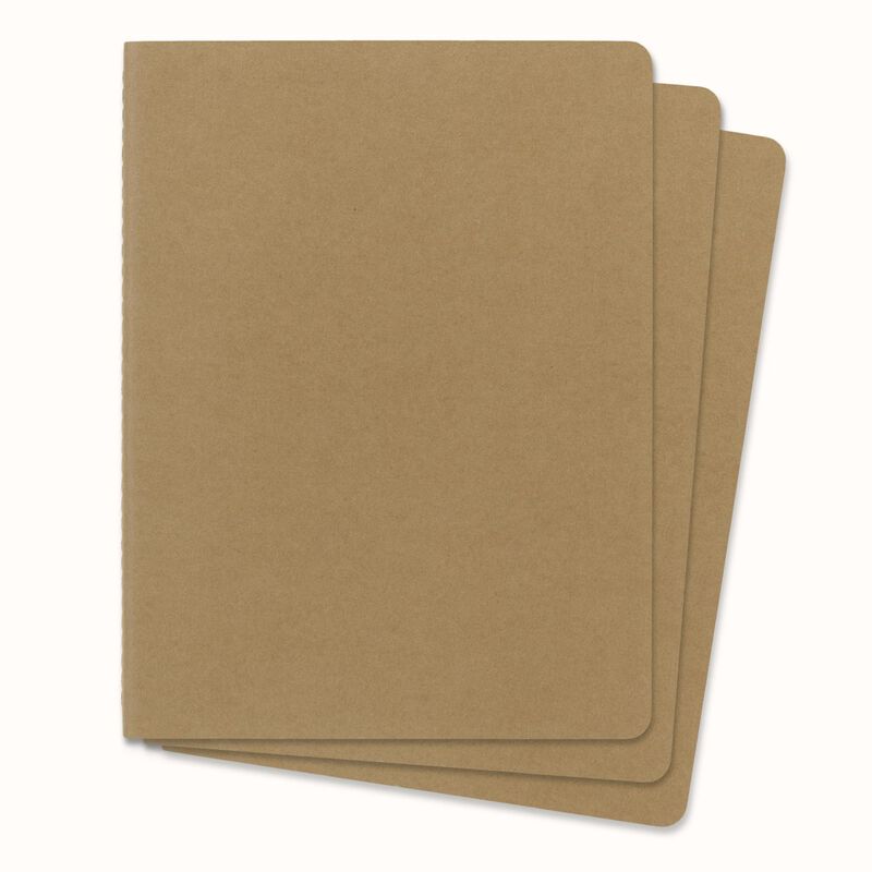 Moleskine Cahier Ruled XL Journals Kraft Brown image number 1